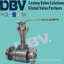 Lever Stellite Metal Seated Cryogenic CF8m Forged Ball Valve